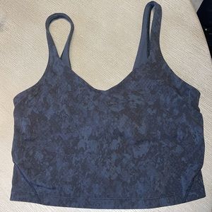 Lululemon Align Tank Black Geo Camo